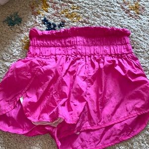 Hot pink way home free people shorts